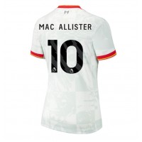 Camisa de Futebol Liverpool Alexis Mac Allister #10 Equipamento Alternativo Mulheres 2024-25 Manga Curta